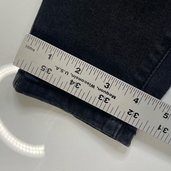 Garage Ultra High Rise Denim Jeans Women SIze 0 Or 24 Black - Picture 9 of 9